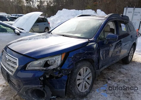 2016 Subaru Outback 2.5I Premium z USA, uszkodzony, nr VIN 4S4BSACC8G3208887